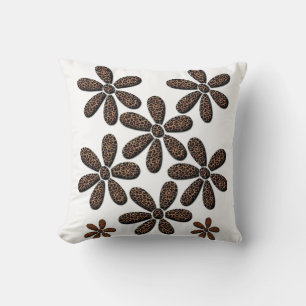 Throw Pillow Leopard Kissen