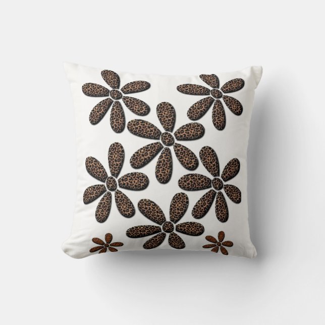 Throw Pillow Leopard Kissen (Vorderseite)