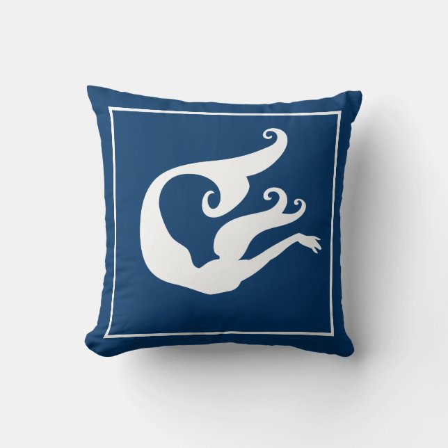 Throw Pillow Mermaid Kissen (Vorderseite)