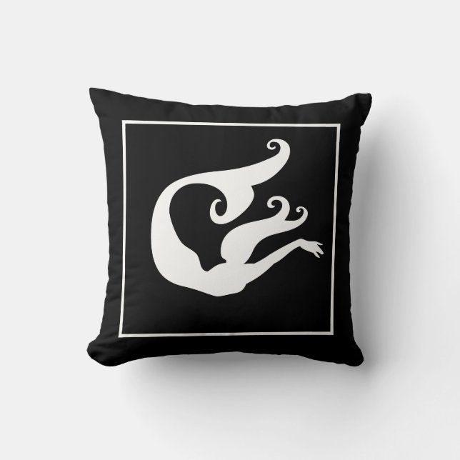 Throw Pillow Mermaid Kissen (Vorderseite)