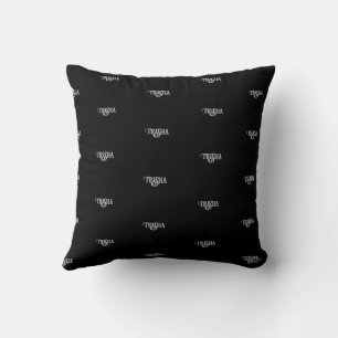 Throw Pillow mit Name oder Text HAMbyWG Kissen