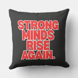Throw Pillow – Modern Positive Message Home Decor Kissen