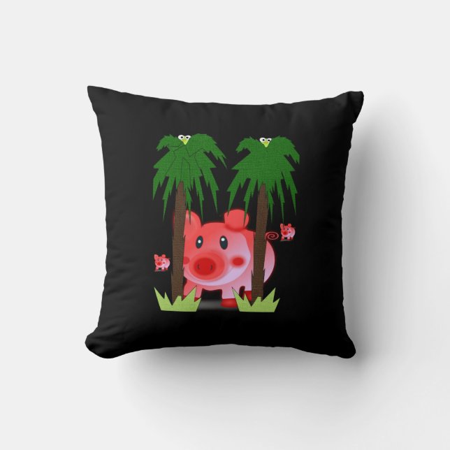Throw Pillow Pig Kissen (Vorderseite)