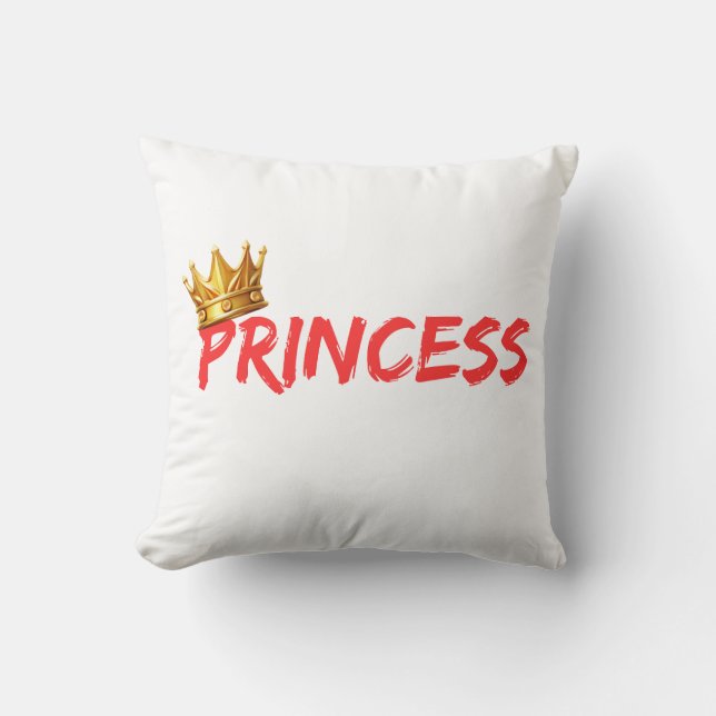 Throw Pillow Princess Kissen (Vorderseite)