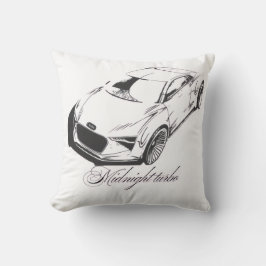 Throw Pillow Racing Car Phone Case | Transparent  Kissen