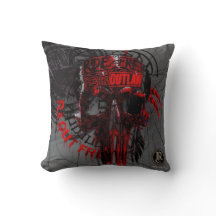 Throw Pillow Rebellion 78 Outlaw