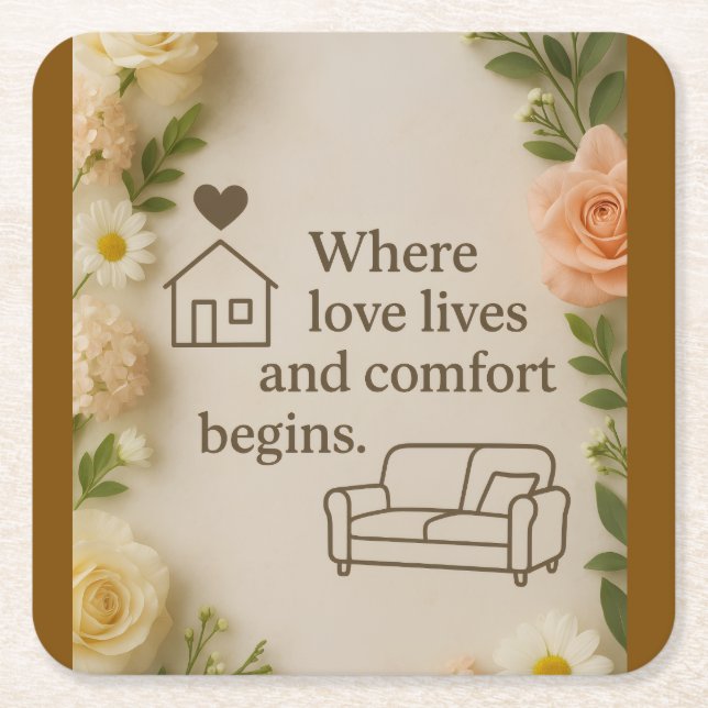 Throw Pillow Rechteckiger Pappuntersetzer (Vorderseite)