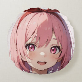 Throw Pillow Rundes Kissen