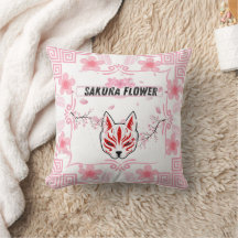 Throw Pillow Sakura Blume - Die Schönheit