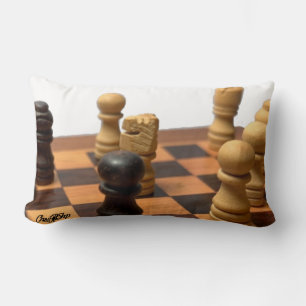 Throw Pillow Schach Lendenkissen