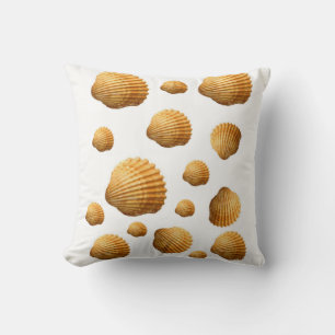 Throw Pillow Seashell Kissen
