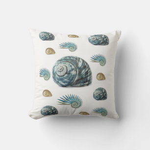 Throw Pillow Seashell Kissen