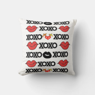 Throw Pillow Valentinstag Xoxo Kissen