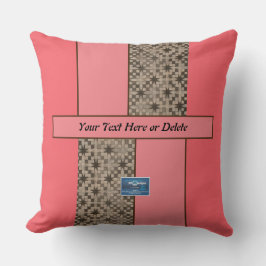 Throw Pillow VP(Peach LED S.C.)RFPMDesign ©️ 2023 Kissen