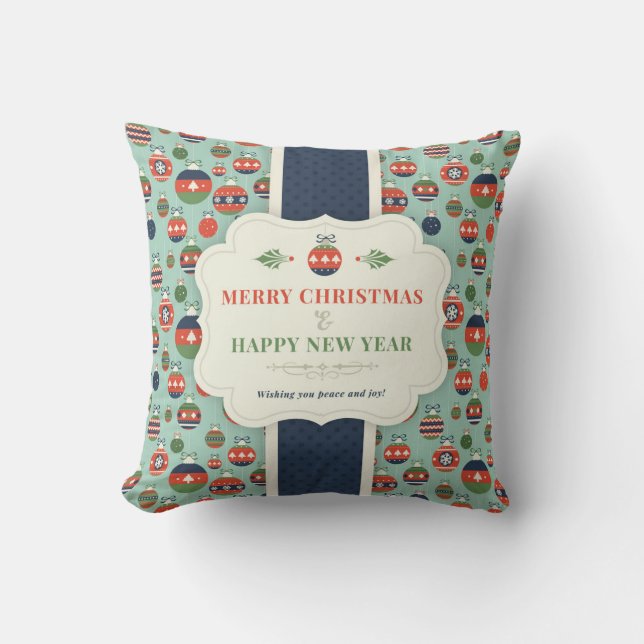 Throw Pillow Weihnachten Kissen (Vorderseite)