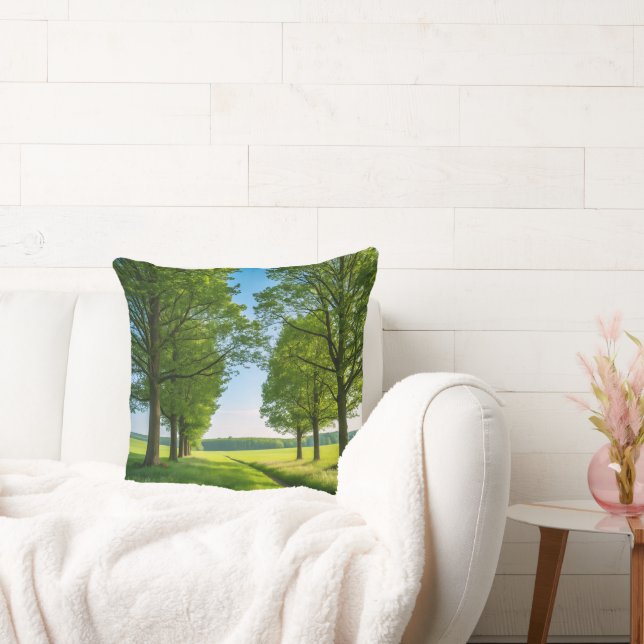 Throw Pillow Whispers of the Horizon Kissen (Liege)