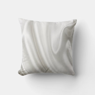 Throw Pillow White Sheer Kissen
