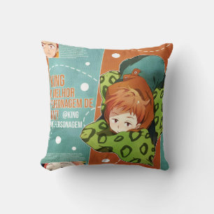 Throw Pillows Mer Sturm Anime Kissen