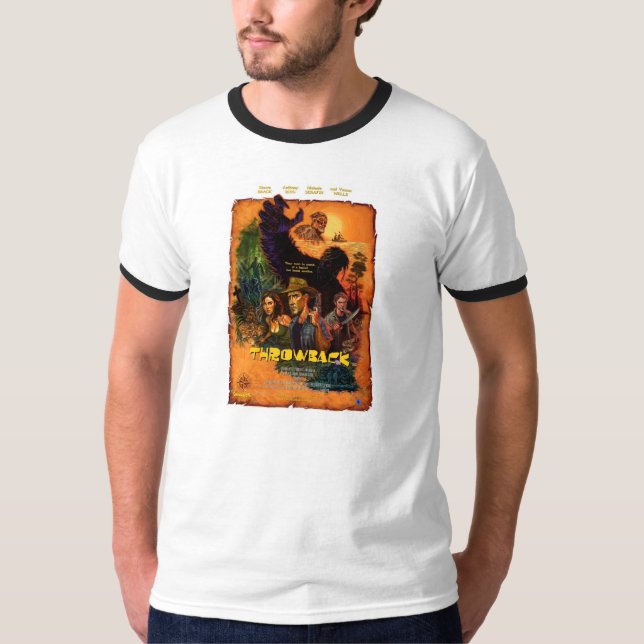 "Throwback-" Plakat-T - Shirt (Vorderseite)