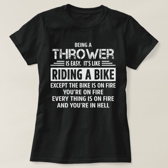 Thrower T-Shirt (Design vorne)