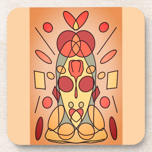 Throwpillows Getränkeuntersetzer (Vorderseite)