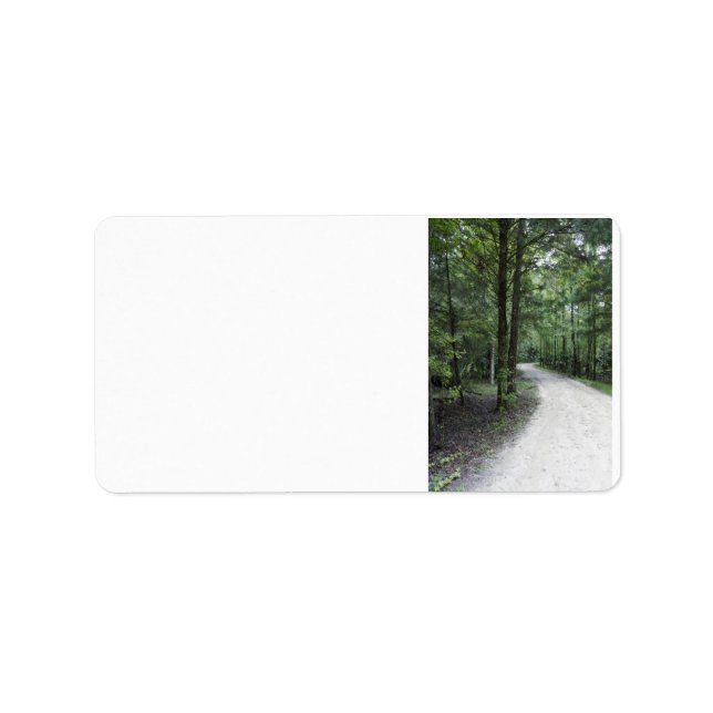 Thru the Florida Woods Adressaufkleber (Vorne)