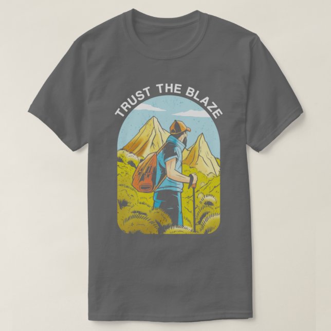 Thru Wanderweg Wandern im Val Piora T-Shirt (Design vorne)