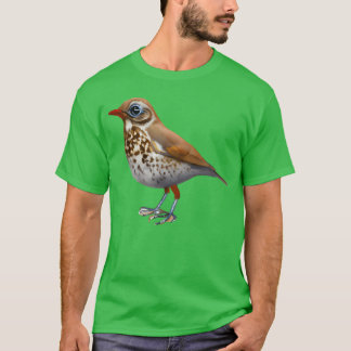Thrush-Vogelfreund T-Shirt