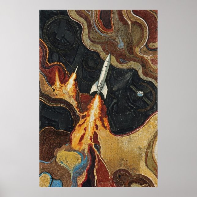 Thrusters Wert mattes Poster (Vorne)