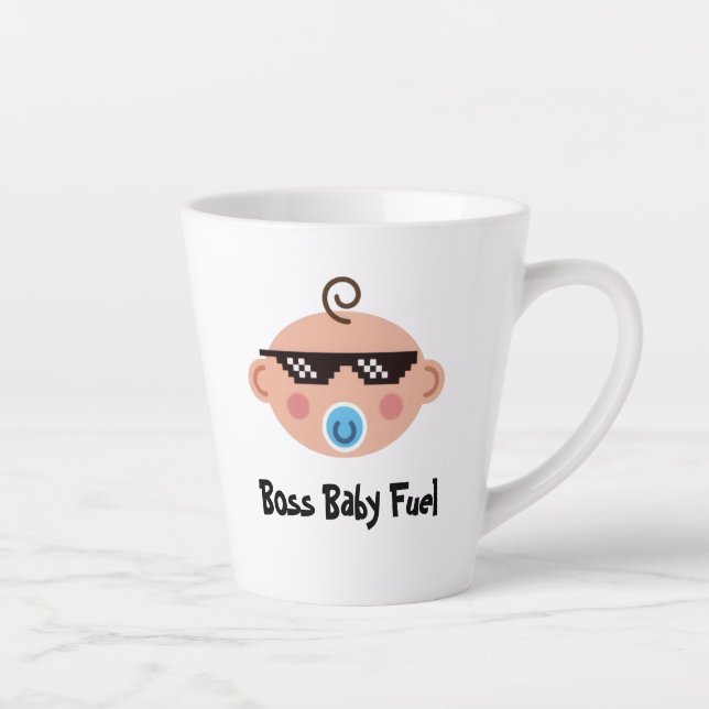 Thug Life Boss Baby Tasse Kaffeetasse (Rechts)