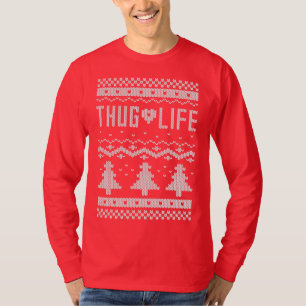 Thug Life Christmas Sweater T-Shirt