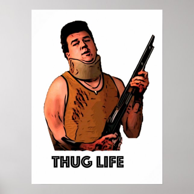 Thug Life Danny McBride in Pineaple Express Poster (Vorne)