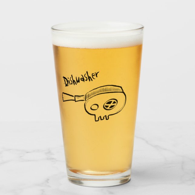 Thug Life Dishwasher Glas (Vorne (Gefüllt))