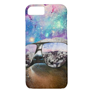 Thug Life Sloth auf dem Galaxy Space Case-Mate iPhone Hülle