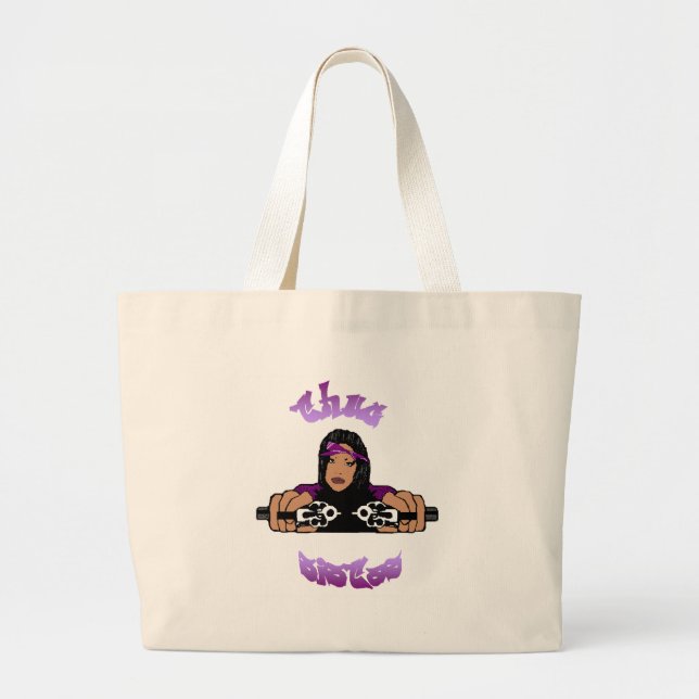 Thug Sistas Bag Jumbo Stoffbeutel (Vorne)