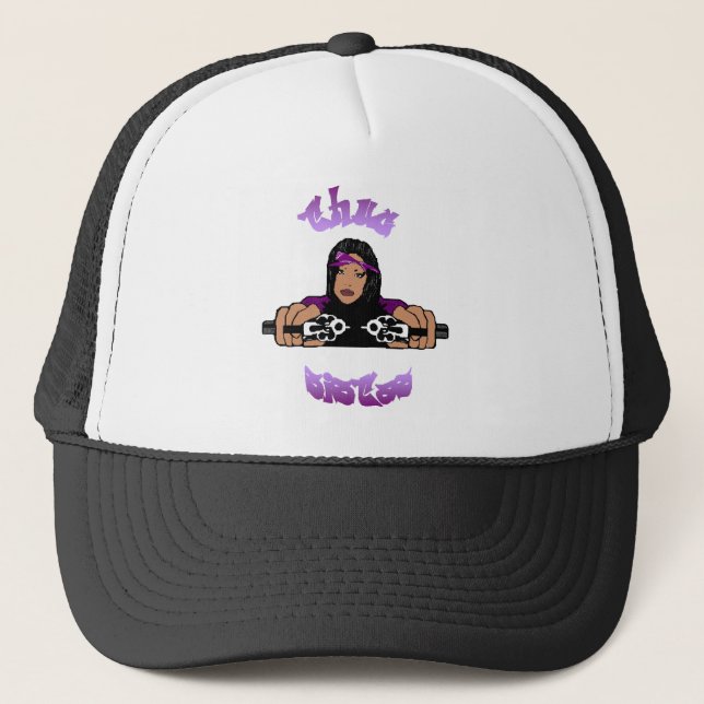 Thug Sistas Hat Truckerkappe (Vorderseite)
