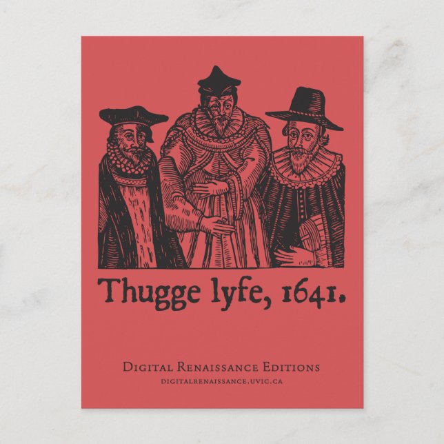 Thugge Lyfe Postcard Postkarte (Vorderseite)