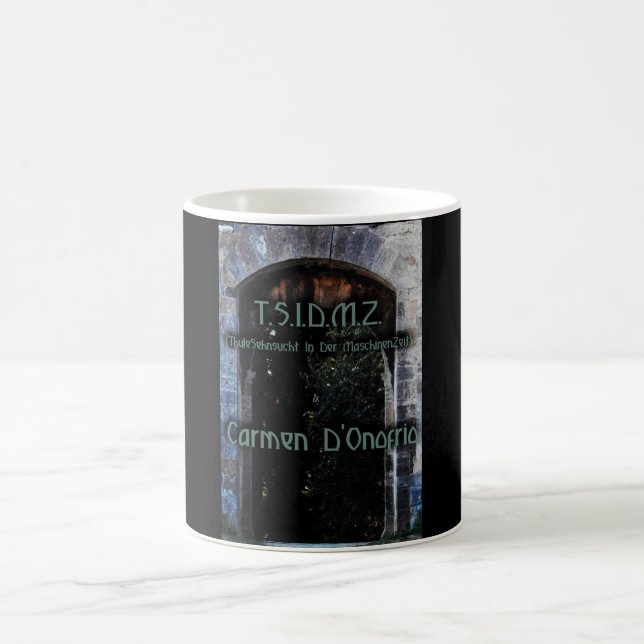 ThuleSehnsucht and Carmen D'Onofrio Black Mug Tasse (Mittel)