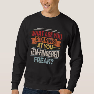 Thumb Amputation Zitat für eine Fingeramputation s Sweatshirt