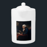 Thumb Portrait, Benjamin Franklin Gründungsvater<br><div class="desc">Benjamin Franklin: Ein Mann vieler Talente - Benjamin Franklin, Gründungsvater der Vereinigten Staaten, war ein Mann von außergewöhnlichem Intellekt und verschiedenen Talenten. Geboren in Boston, Massachusetts, im Jahr 1706, etablierte er sich schnell als Polymath, in so unterschiedlichen Bereichen wie Wissenschaft, Politik und Philosophie. Franklins frühe Lebenszeit war geprägt von einer...</div>