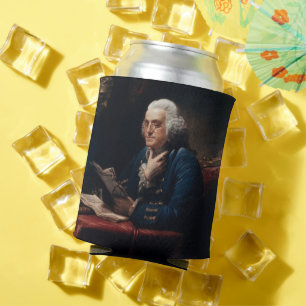 Thumb Portrait Benjamin Franklin im Weißen Haus Dosenkühler