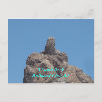 Thumb RockBullhead City, AZ Postkarte