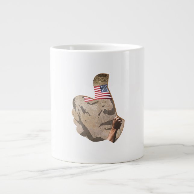 THUMB UP DONALD Jumbo-Tasse (Vorderseite)