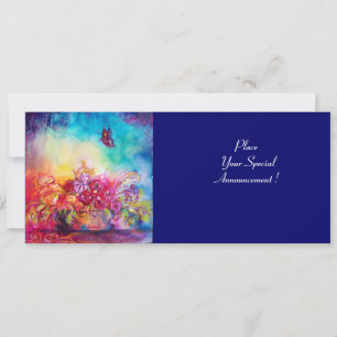 THUMBELINA, BLUME BASKET UND SCHALTFLÄCHE ANKÜNDIGUNG