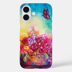 THUMBELINA,BLUME BASKET UND SCHALTFLÄCHE iPhone 16 HÜLLE