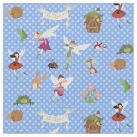 Thumbelina Fairies Blume Angels Blue Polka Punkte