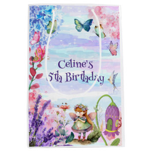 Thumbelina kleine Fee Geburtstag Mittlere Geschenk Geschenktüte