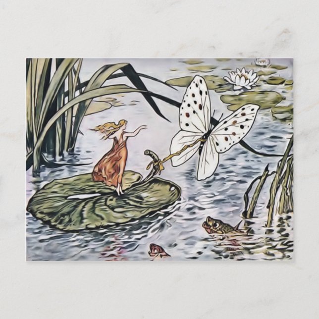 Thumbelina Postcard Postkarte (Vorderseite)