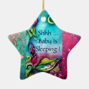 THUMBELINA STAR TÜR HANGER KERAMIK ORNAMENT