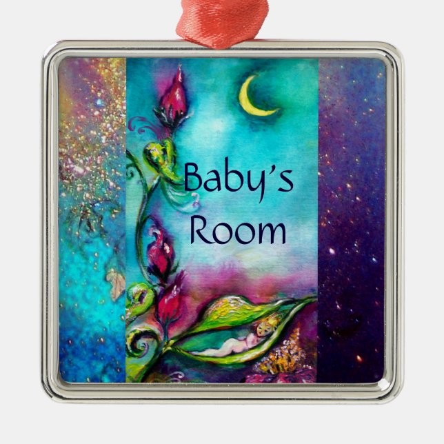 THUMBELINA TÜR HANGER ORNAMENT AUS METALL (Vorne)